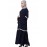 Nazneen Bell Sleeve Front Open Gathered Abaya