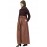 Nazneen Printed Skirt Solid Body Casual Abaya