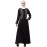 Nazneen front and Sleeve hand embroidered Party Abaya