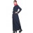 Nazneen Extra Jacket Front Open Casual Abaya