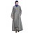 Nazneen Double Breasted Pleated Coat Abaya