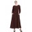 Nazneen Front Open Belt Casual Abaya