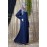 Nazneen Decorative Button Front Open Nida Abaya 