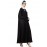 Nazneen scallop yoke bohemian casual Abaya