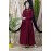 Nazneen Shirt Collar Executive Abaya 