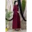 Nazneen Shirt Collar Executive Abaya 