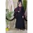 Nazneen embroidered Butterfly Sleeve  Party  Abaya