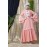 Nazneen Bell Sleeve Flowers Around Knee Party Abaya