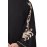 Nazneen right side and both sleeve resham embroidery Nida Kaftan