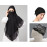 Nazneen Two layers Triangle Hijab and under hijab lace and Stretchable jersey bonnet cap 3 pcs set Combo