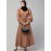 Nazneen Long Cuff Gathered Puffed Sleeve with Bet A line Abaya
