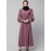 Nazneen Long Cuff Gathered Puffed Sleeve with Bet A line Abaya