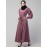 Nazneen Long Cuff Gathered Puffed Sleeve with Bet A line Abaya