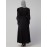 Nazneen Long Cuff Gathered Puffed Sleeve with Bet A line Abaya