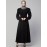 Nazneen Long Cuff Gathered Puffed Sleeve with Bet A line Abaya