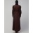 Nazneen Front Open long Cuff Gathered Puffed Sleeve Casual Abaya
