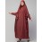 Nazneen Head to toe long cuff ready to wear one pc Jilbab with Naqab