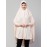 Nazneen stretchable smoking at wrist knee length Jilbab cum prayer khimar  Hijab