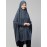 Nazneen stretchable smoking at wrist knee length Jilbab cum prayer khimar  Hijab
