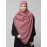 Nazneen Frill around shoulder, Triangle instant ready to wear tie at back Trendy Hijab