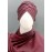 Hijab World 3 Layers Turban Style Hijab