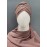 Hijab World 3 Layers Turban Style Hijab