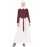 Nazneen Embroidered Peter Pan Collar Party Abaya