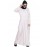 Nazneen Pleating At Waist Stretchable Knits Travel Abaya