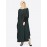 Nazneen Patch Contrast Cuff Green Kaftan