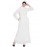 Nazneen Hand Embroidered Off White Wedding Abaya