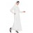 Nazneen Hand Embroidered Off White Wedding Abaya