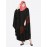 Nazneen Red Embroidered Irani Kaftan