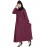 Nazneen Pin Tuck Side Placket Abaya