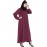 Nazneen Pin Tuck Side Placket Abaya