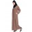 Nazneen Front Open Gather At Bust Casual Abaya