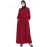 Nazneen Hidden Placket Front Open Casual Abaya