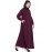 Nazneen Hidden Placket Front Open Casual Abaya