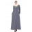 Nazneen Decorative Button Front Open Abaya