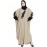 Nazneen Embellished Patch Contrast Sleeve Kaftan