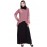 Nazneen Pearls Embellished A Line Nida Abaya