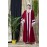 Nazneen Contrast Band With Inner Dubai Kaftan