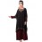 Nazneen double layer embellished Party Abaya