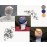 Nazneen Stretchable Floral Net Lace Under Hijab/Scarf Tube Cap Combo Pack Of 3 (NAVY, BEIGE & GREY)