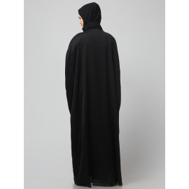 NAZNEEN 2 FRONT POCKET ELASTIC AT SLEEVE FREE SIZE NIDA KAFATN 