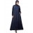 Nazneen Front open Band Colar & cuff Daily wear casual Abaya