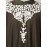Nazneen Front to back & at hand opening Resham Embroidery Irani Kaftan