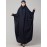 Nazneen Head to toe long cuff ready to wear one pc Jilbab with Naqab