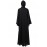 Nazneen side embroidery at bottom front open Dubai Abaya