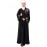 Nazneen resham embroidery front open Abaya