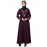 Nazneen Front and Sleeve Resham Embroidery Balloon Sleeve Abaya